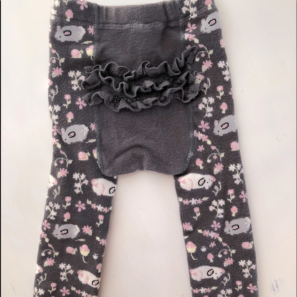 Bunny Ruffle Tights